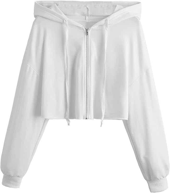 Elevate Zip-Up Women’s Cropped Hoodie