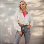 ZipEase Women’s Cropped Hoodie