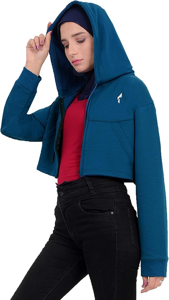 ZipFlow Women’s Cropped Hoodie