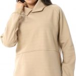 Andora womens 38W25W30309_Beige Pullover Sweater