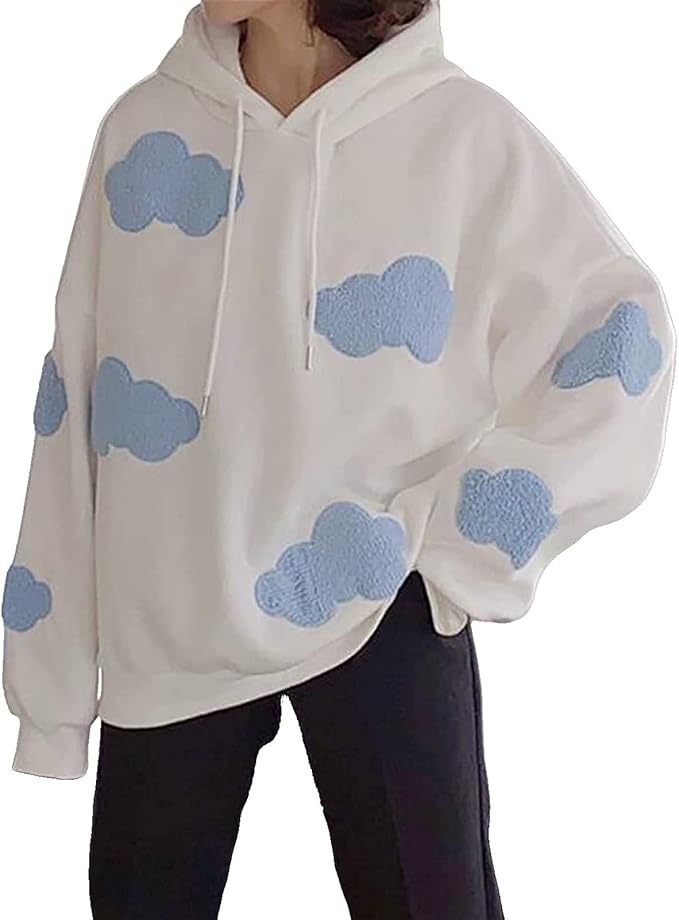 CloudyKawaii Women’s Harajuku Knit Hoodie