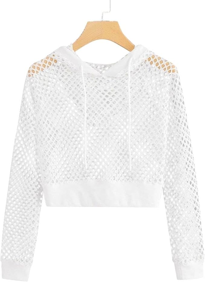 CloudEase Women’s Oversized Cropped Hoodie