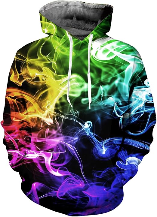 VibePixel 3D Graphic Hoodie