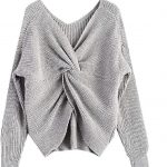 TwistEase Women’s V-Neck Pullover Sweater