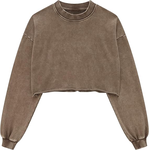 RetroFade Women’s Cropped Hoodie