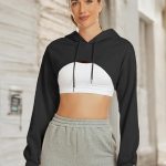 Kissonic Flex Crop Hoodie for Women