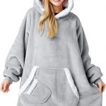 SnugWrap Oversized Sherpa Blanket Hoodie