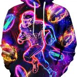 VibePop 3D Graphic Fleece Hoodie