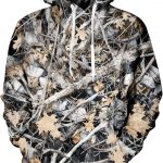 PixelFun 3D Graphic Fleece Hoodie