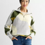 Harvest Breeze Women’s Zip-Up Sweater
